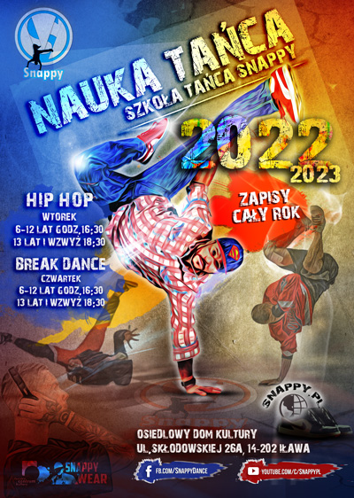 Plakat Snappy na sezon taneczny 2020-2021