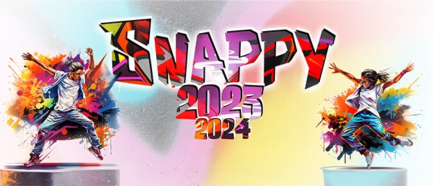 Plakat Snappy na sezon taneczny 2023-2024